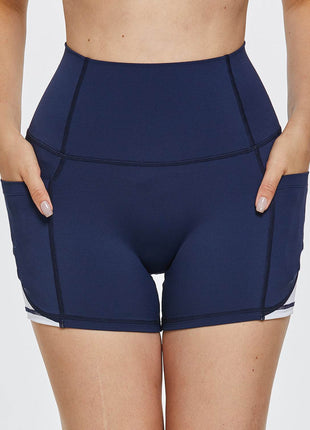 High Waist Active Shorts - MimiStylez
