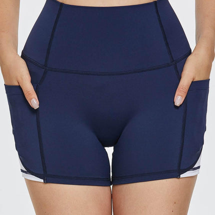 High Waist Active Shorts - MimiStylez