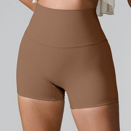 High Waist Active Shorts - MimiStylez