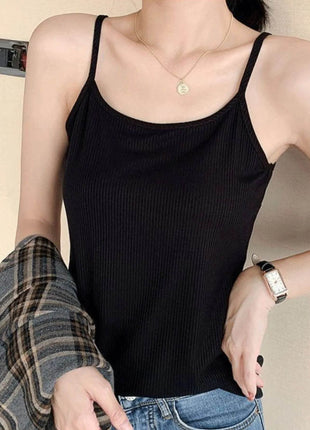 Plus Size Scoop Neck Cami Top - MimiStylez