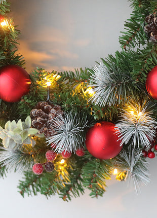 30CM & 40CM Christmas Wreath Hanging Decoration