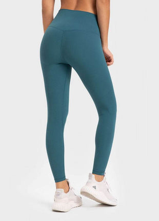 Highly Stretchy Wide Waistband Yoga Leggings - MimiStylez