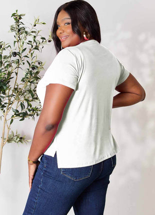 Basic Bae Full Size Round Neck Short Sleeve T-Shirt - MimiStylez