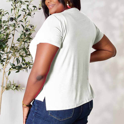 Basic Bae Full Size Round Neck Short Sleeve T-Shirt - MimiStylez