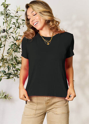 Basic Bae Full Size Round Neck Short Sleeve T-Shirt - MimiStylez