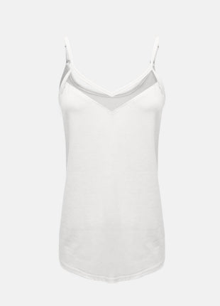 Full Size V-Neck Spaghetti Strap Cami - MimiStylez