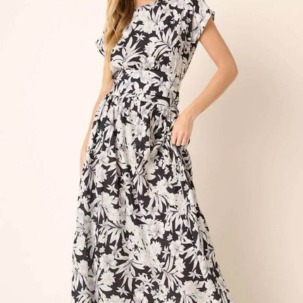 Mittoshop Tropical Print Top and Skirt Set - MimiStylez