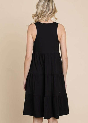 Culture Code Racerback Tiered Tank Dress - MimiStylez