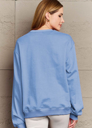 Simply Love Full Size Christmas Tree Graphic Sweatshirt - MimiStylez