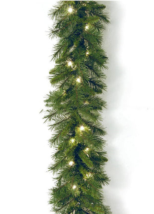 6FT & 9FT Pre Lit Christmas Garland Decoration