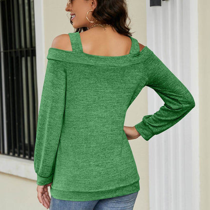 Cutout Cold-Shoulder Top - MimiStylez
