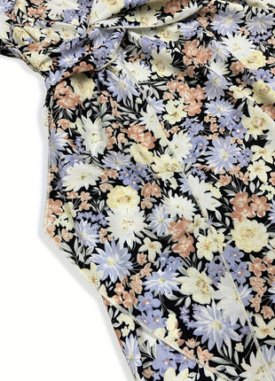 Floral Sleeveless Midi Dress - MimiStylez