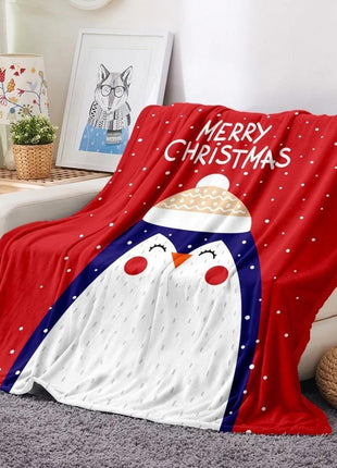 Christmas Printing Flannel Blanket