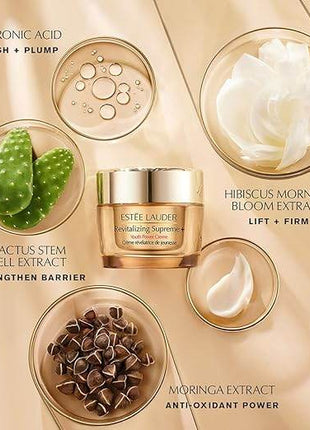 Estée Lauder Revitalizing Supreme+ Youth Power Cream | Face Moisturizer with Hyaluronic Acid & Peptides | Anti-Aging - MimiStylez
