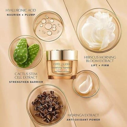 Estée Lauder Revitalizing Supreme+ Youth Power Cream | Face Moisturizer with Hyaluronic Acid & Peptides | Anti-Aging - MimiStylez
