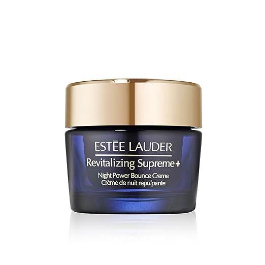 Estée Lauder Revitalizing Supreme+ Night Power Bounce Cream | Face Moisturizer with Peptides | Firms, Lifts & Plumps Skin, 1.7 Ounce - MimiStylez
