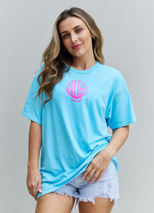 Sweet Claire "More Beach Days" Oversized Graphic T-Shirt - MimiStylez