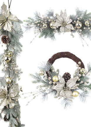 Christmas Wreath, Garland, Swag Christmas Decorations