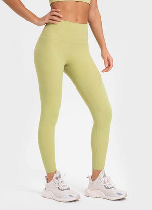 Highly Stretchy Wide Waistband Yoga Leggings - MimiStylez