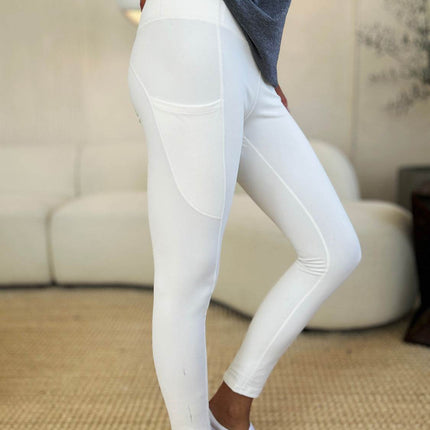 Wide Waistband Sports Leggings - MimiStylez