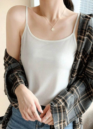 Plus Size Scoop Neck Cami Top - MimiStylez