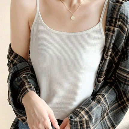 Plus Size Scoop Neck Cami Top - MimiStylez