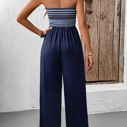 Tube Wide Leg Jumpsuit - MimiStylez