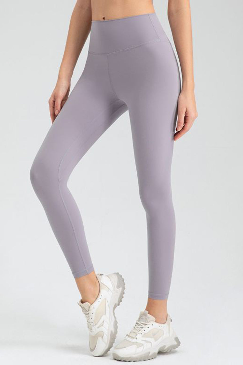 Wide Waistband Slim Fit Active Leggings