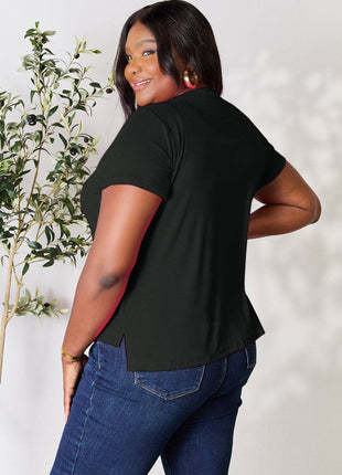 Basic Bae Full Size Round Neck Short Sleeve T-Shirt - MimiStylez