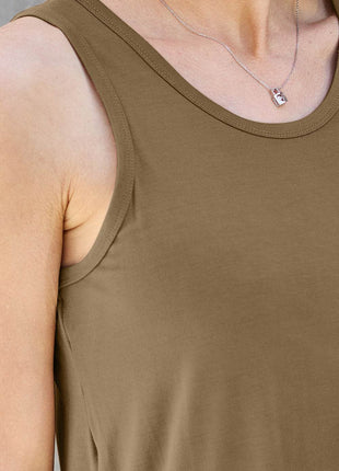 Basic Bae Full Size Round Neck Tank - MimiStylez