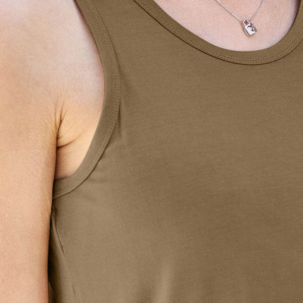 Basic Bae Full Size Round Neck Tank - MimiStylez
