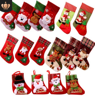 Christmas Stockings - Decorations Santa Claus Stocking Christmas Bag