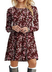 Red Floral / L