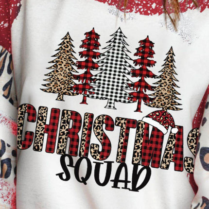 Christmas Tree Graphic Sweatshirt - MimiStylez