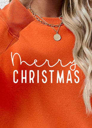 MERRY CHRISTMAS Dropped Shoulder Sweatshirt - MimiStylez