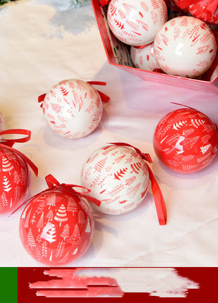 Christmas Gift Box With Christmas Tree Decoration Pendant