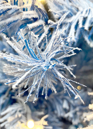 6FT Hinged Pre Lit Fir Christmas Tree