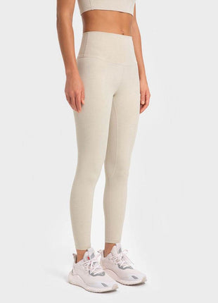 Highly Stretchy Wide Waistband Yoga Leggings - MimiStylez