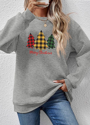 MERRY CHRISTMAS Dropped Shoulder Sweatshirt - MimiStylez