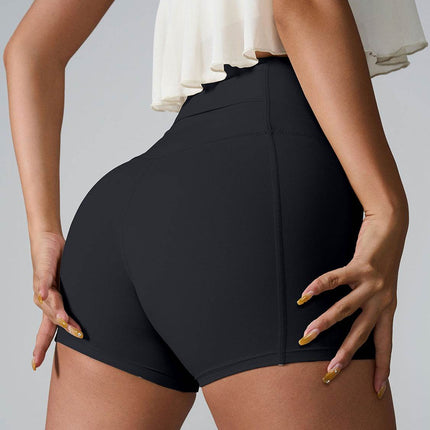 High Waist Active Shorts - MimiStylez