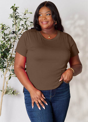 Basic Bae Full Size Round Neck Short Sleeve T-Shirt - MimiStylez