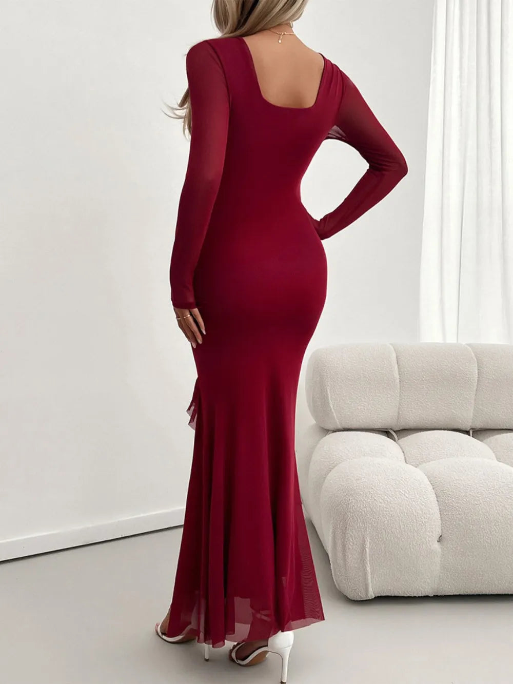 devine ruffle maxi dress Fashion Nova Divine Ruffle Maxi Dress Olive