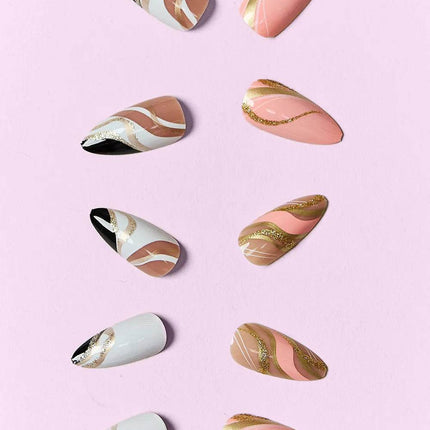 SO PINK BEAUTY Press On Nails 2 Packs - MimiStylez