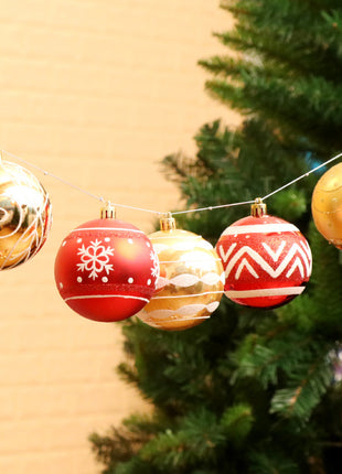 Christmas ball, bright ball, 6cm24, Christmas decorations, Christmas tree, Christmas tree decoration