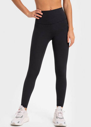 Highly Stretchy Wide Waistband Yoga Leggings - MimiStylez