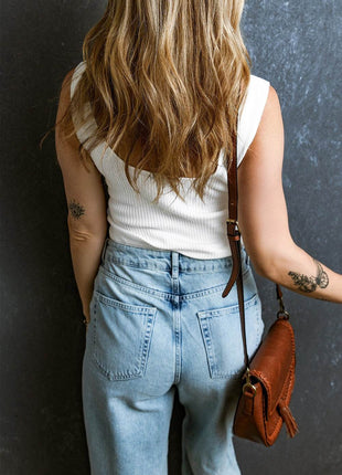 Sweetheart Neck Wide Strap Tank - MimiStylez