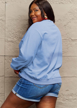 Simply Love Full Size Christmas Tree Graphic Sweatshirt - MimiStylez