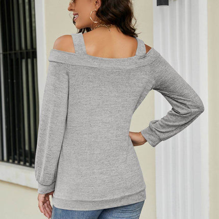 Cutout Cold-Shoulder Top - MimiStylez