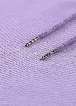 Lace-Up Dropped Shoulder Hoodie - MimiStylez