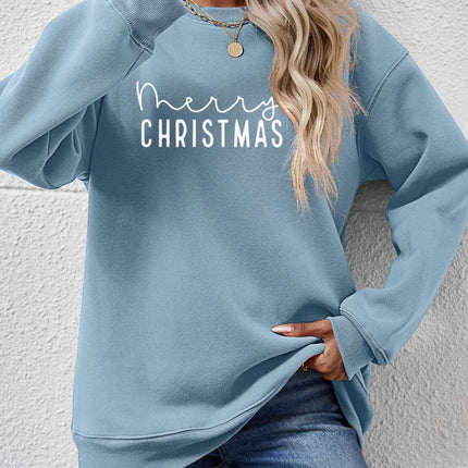 MERRY CHRISTMAS Dropped Shoulder Sweatshirt - MimiStylez